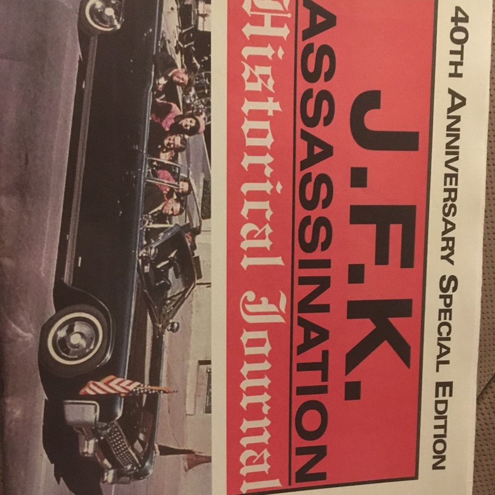 40th anniversary special edition JFK assassination